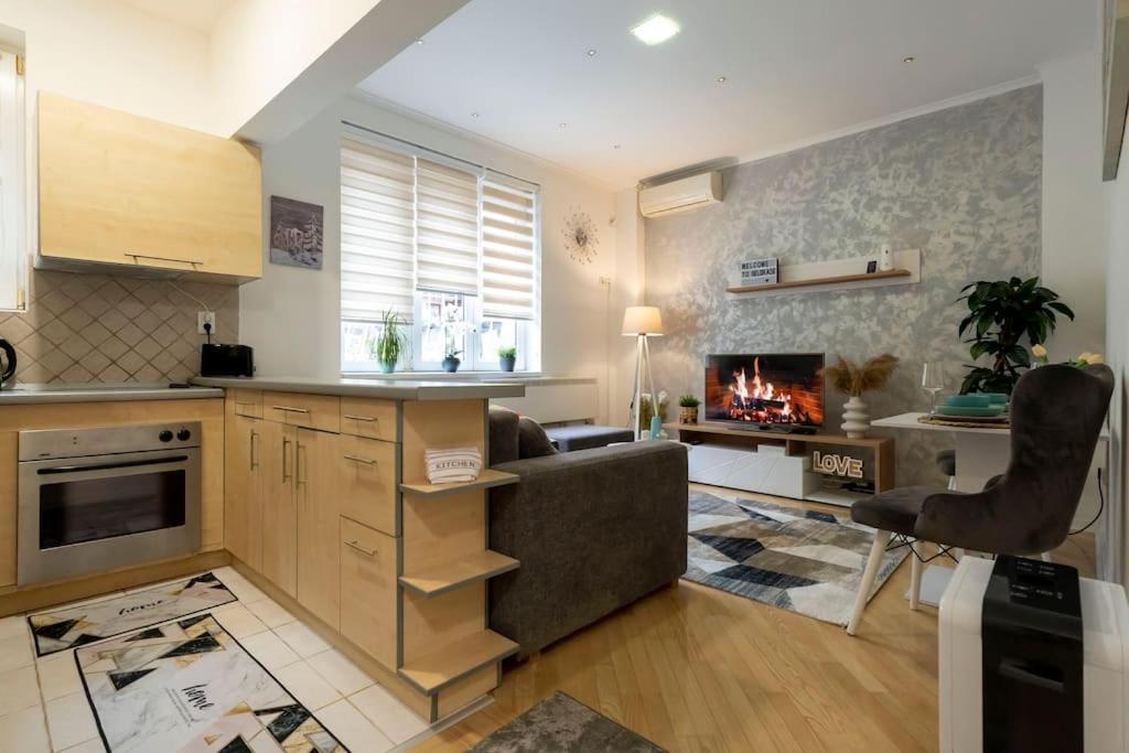 Train 23 Apartment Белград Екстериор снимка